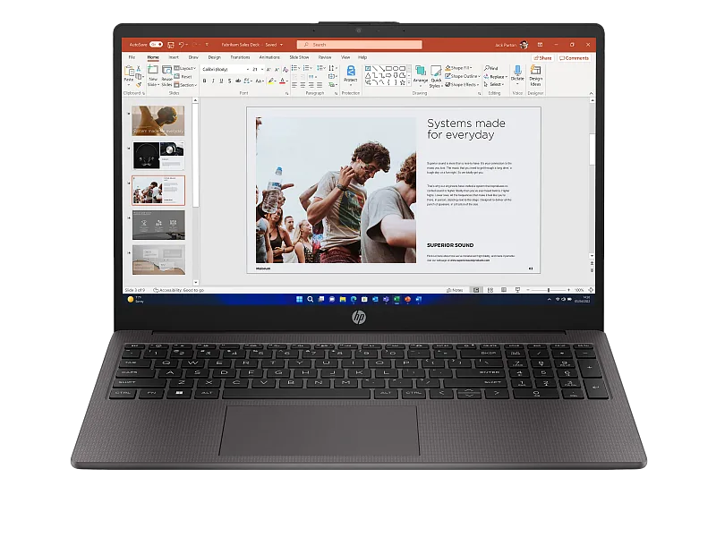 HP, 255, G10, Black, 15.6 “, IPS, FHD, 1920 x 1080 pixels, Anti-glare, AMD Ryzen 5, 7530U, 8 GB, SODIMM-DDR4, Solid-state drive capacity 512 GB, AMD Radeon Graphics, Windows 11 Home, 802.11ax, Bluetooth version 5.3, Keyboard language English, Warranty 12 month(s), Battery warranty 12 month(s)