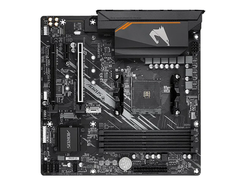GIGABYTE B550M AORUS ELITE emaplaat AMD B550 Pesa AM4 Mikro ATX