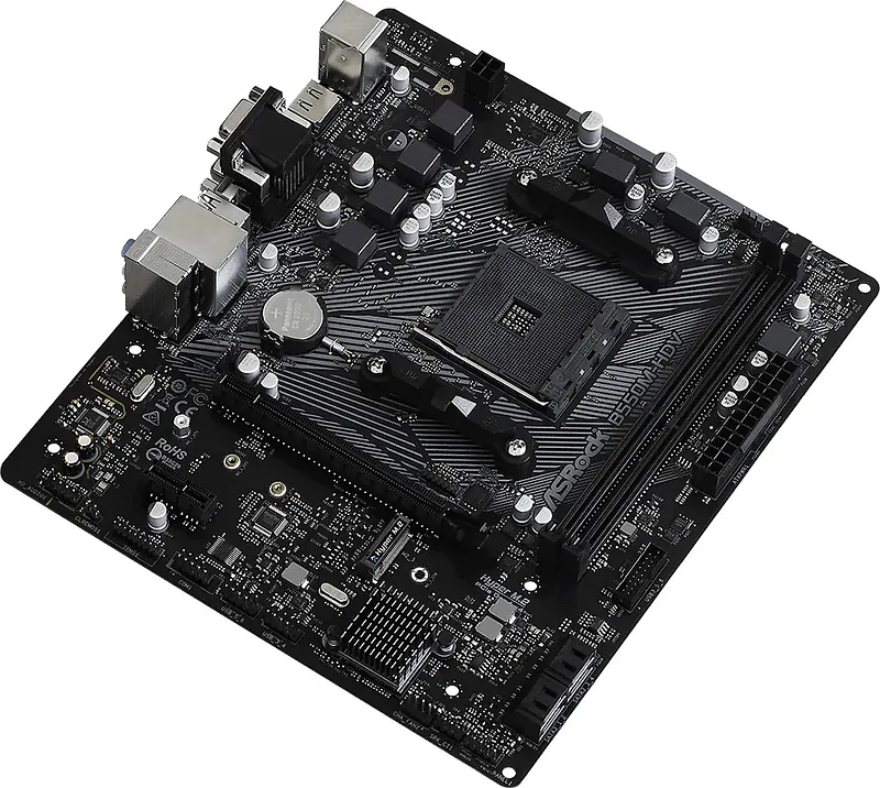 ASRock B550M-HDV AM4 mATX-emaplaat