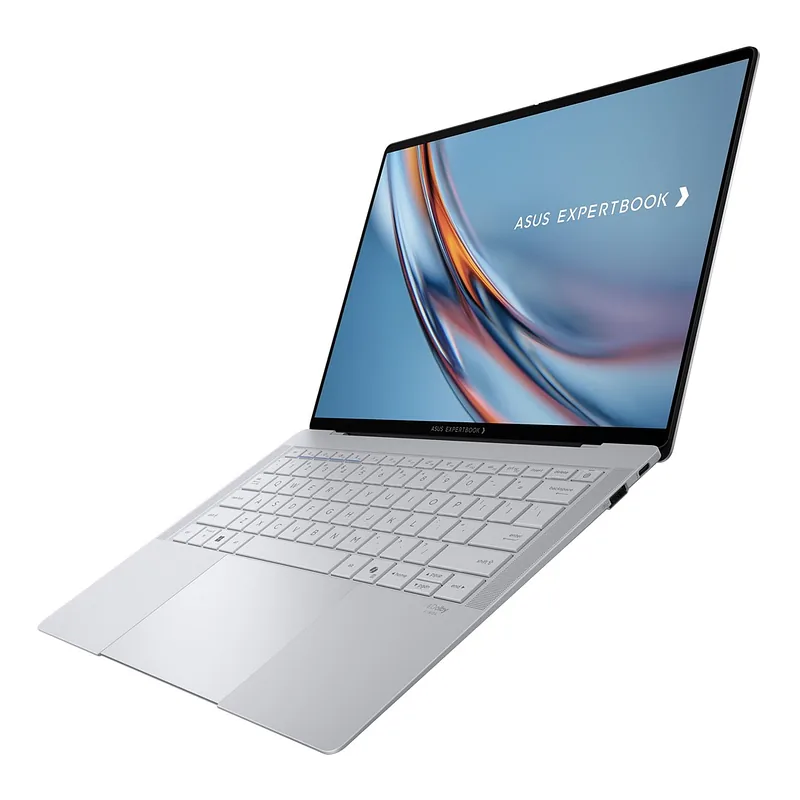 ASUS ExpertBook Ultra B9406CAA-TH0748X Ultra X7 358H 14″ WQXGA+ Touch Tandem OLED 600 nits 120 Hz AG 64 GB LPDDR5X SSD 1 TB Intel Arc Graphics WLAN + BT 1080p camera + IR 70 Wh W11 Pro Jet Fog 3-year on-site warranty