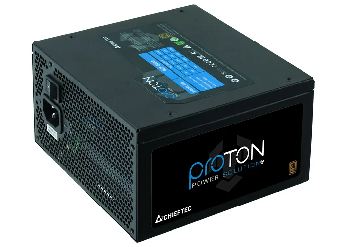 Chieftec BDF-600S toiteallika komponent 600 W 24-pin ATX ATX Must