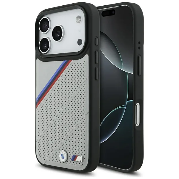 BMW M Tricolor Metallist Logo MagSafe Korpus iPhone 17 Pro jaoks, Hall