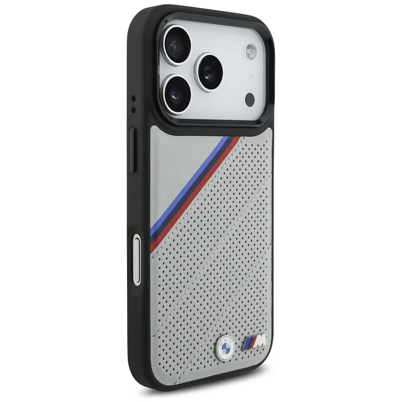 BMW M Tricolor Metallist Logo MagSafe Korpus iPhone 17 Pro jaoks, Hall
