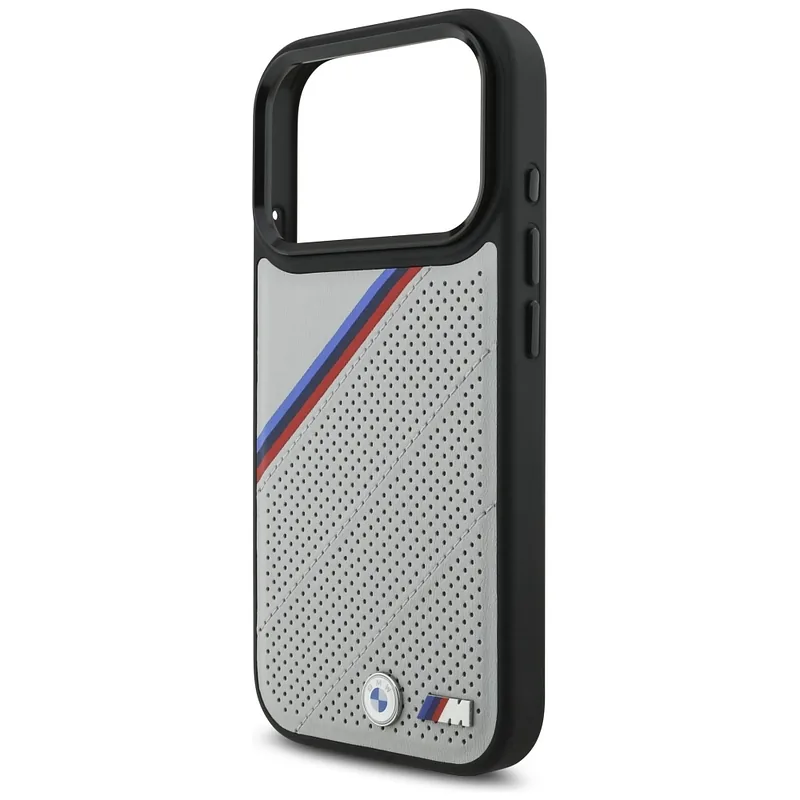 BMW M Tricolor Metallist Logo MagSafe Korpus iPhone 17 Pro jaoks, Hall