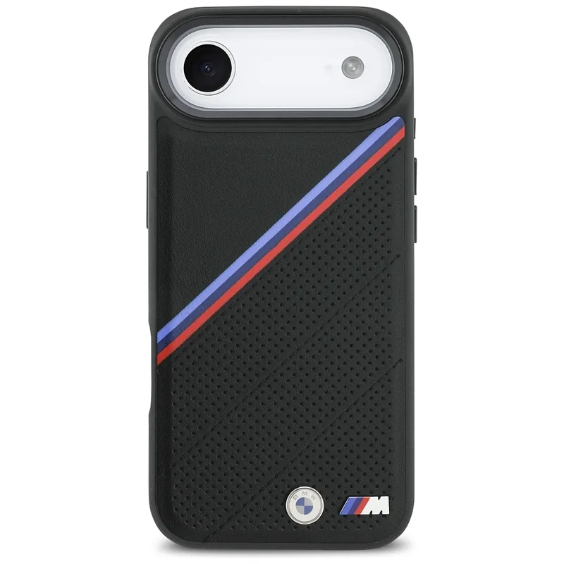 BMW M Tricolor Metallist Logo MagSafe Korpus iPhone Air jaoks Must