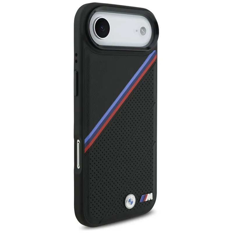 BMW M Tricolor Metallist Logo MagSafe Korpus iPhone Air jaoks Must