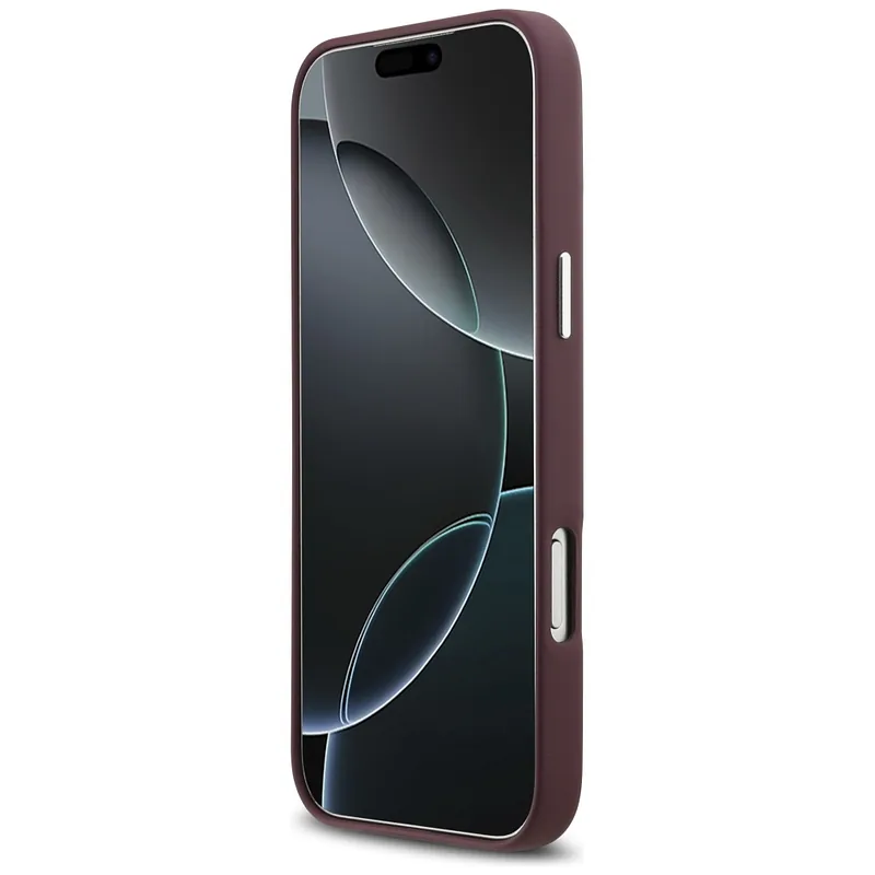 Täisümbrisega metallist MagSafe kaitseümbris iPhone 17 Pro Max punane