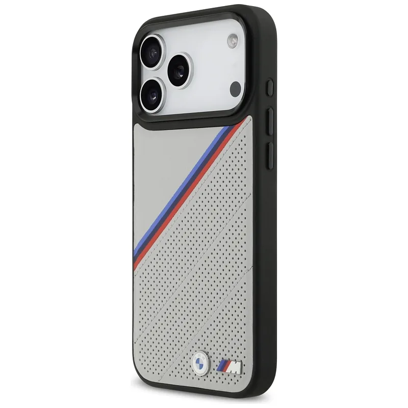 BMW M Tricolor Metallist Logo MagSafe Korpus iPhone 17 Pro Max jaoks, Hall