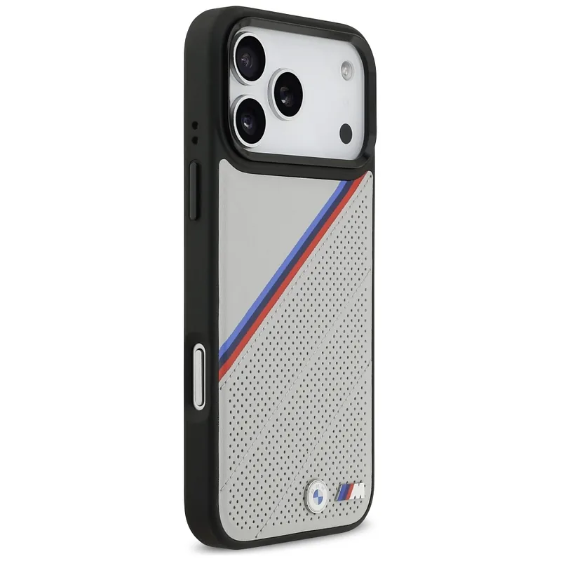 BMW M Tricolor Metallist Logo MagSafe Korpus iPhone 17 Pro Max jaoks, Hall