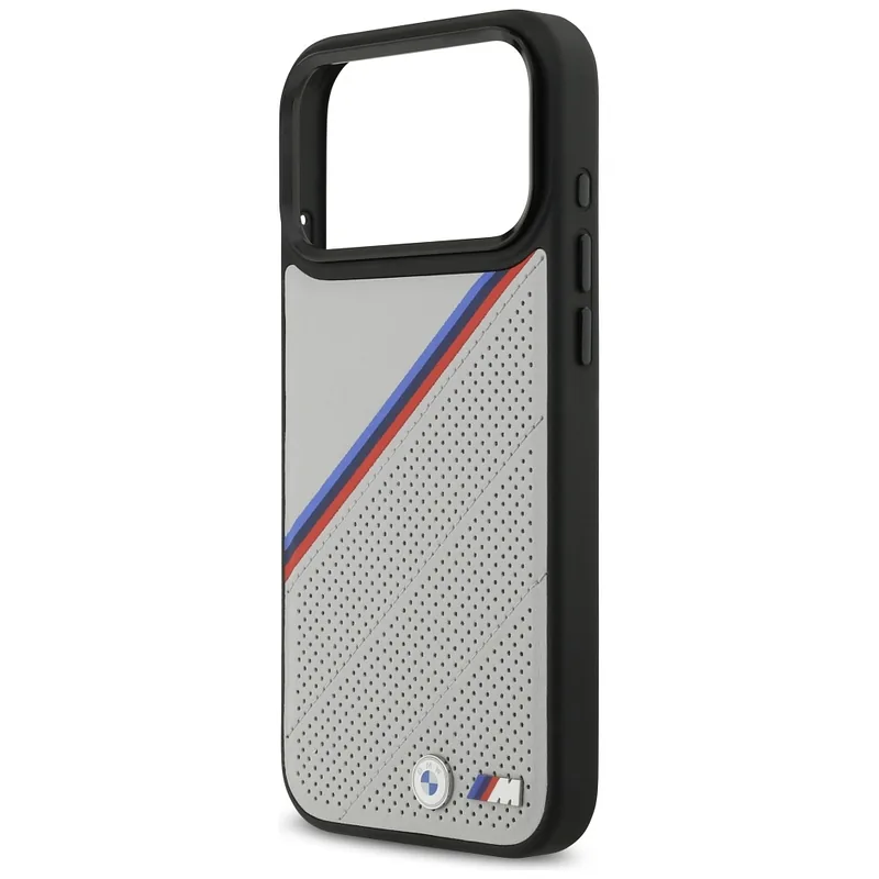 BMW M Tricolor Metallist Logo MagSafe Korpus iPhone 17 Pro Max jaoks, Hall