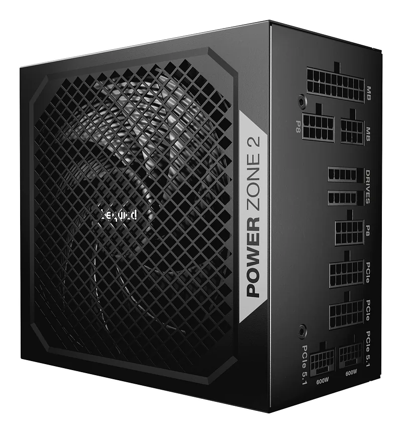 be quiet! POWER ZONE 2 | 1200 W toiteallika komponent 20+4 pin ATX ATX Must