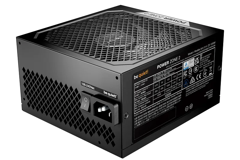 be quiet! POWER ZONE 2 | 1200 W toiteallika komponent 20+4 pin ATX ATX Must