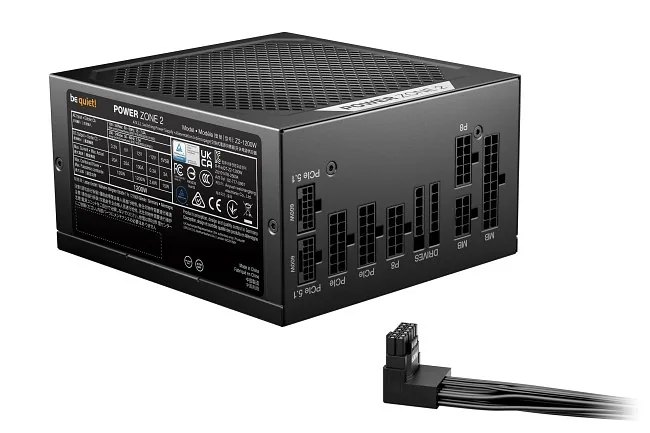 be quiet! POWER ZONE 2 | 1200 W toiteallika komponent 20+4 pin ATX ATX Must