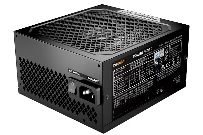 be quiet! POWER ZONE 2 | 1200 W toiteallika komponent 20+4 pin ATX ATX Must