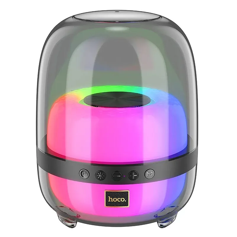 Hoco BS58 10W Wireless speaker with colorful luminous Black