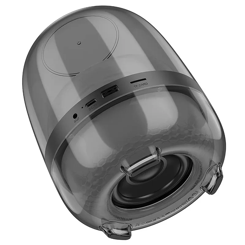 Hoco BS58 10W Wireless speaker with colorful luminous Black