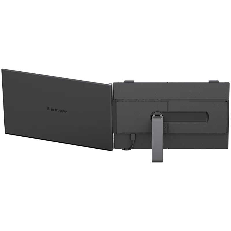 Portable monitor Blackview SCM6 Single Screen 14inch 1920×1080 16:9 LCD 60Hz IPS 178 USB-C 3.1×3 for 13-17.3 inch laptops 332x207x15.6mm Grey Black