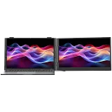Portable monitor Blackview SCM8 Single Screen 15.3inch 1920x1200 16:9 LCD 60Hz IPS 178 USB-C 3.1x3  352.2x237.43x15.9mm Grey Black