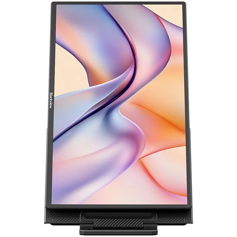 Portable monitor Blackview Table 10 LCD Monitor IPS FHD 23.8inch 1920×1200 16:9 LCD 100Hz 178 USB-C 3.1×2 Full 1xminiHDMI 312x237x32.8mm Plug into Laptop, PC, Game Console, and More, Plug & Play Black