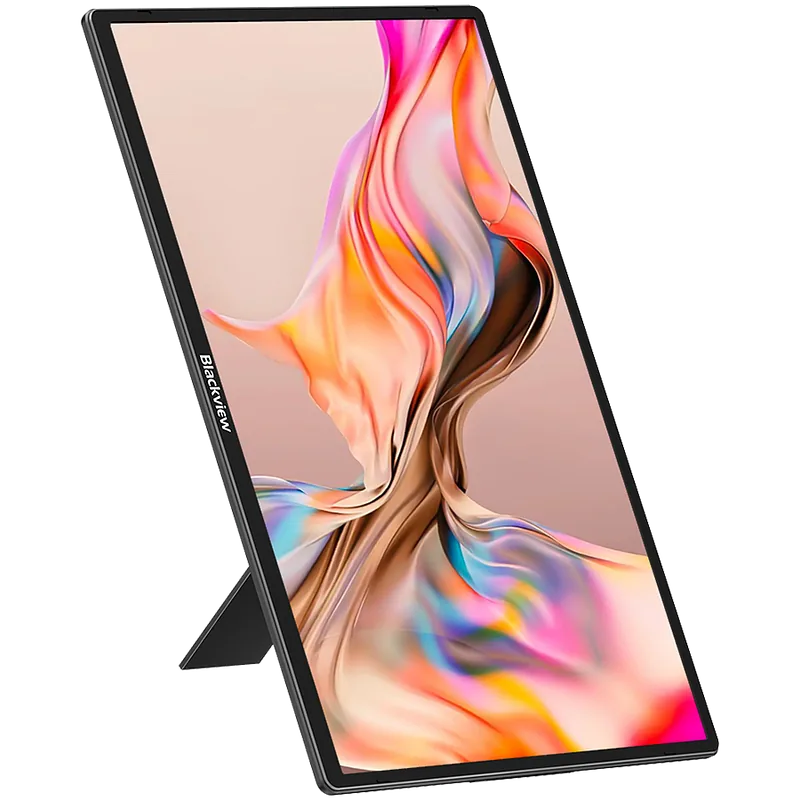 Portable monitor Blackview Table 9 LCD Monitor 16inch IPS FHD 1920×1200 16:9 LCD 60Hz 178 USB-C 3.1×2 Full 1xminiHDMI 368x237x29.5mm Plug into Laptop, PC, Game Console, and More, Plug & Play Black