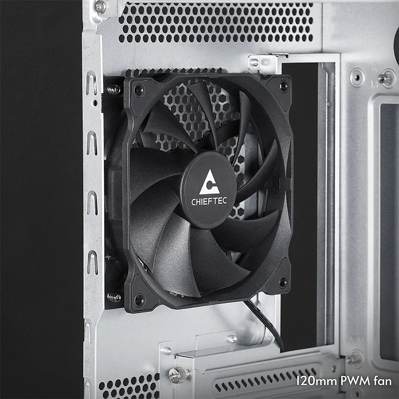 Chieftec BW-01B-OP arvutikorpus Midi Tower Must