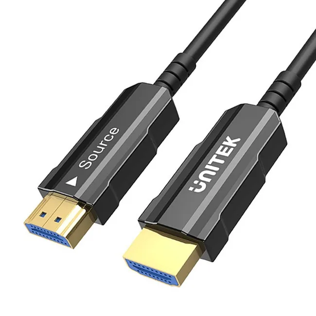 Unitek Kabel optyczny HDMI 2.0 AOC 4K 60Hz 12 m