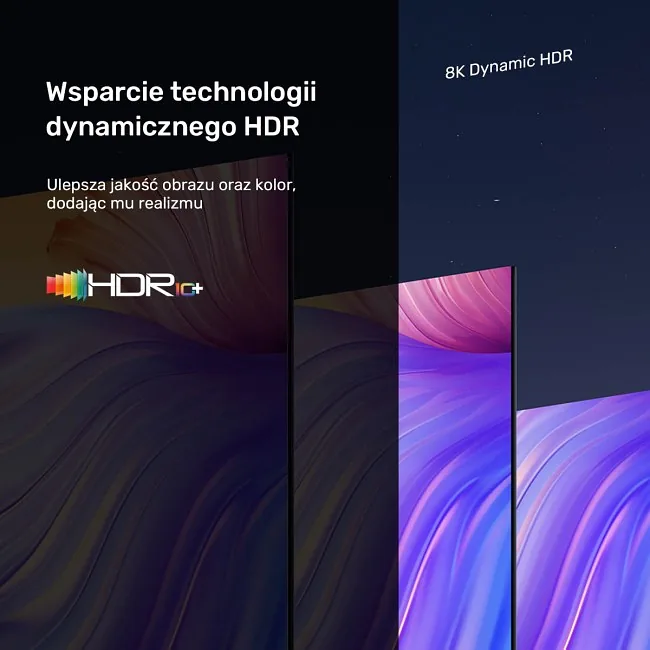 Unitek przewód 8K LUX HDMI 2.1 oplot 1M