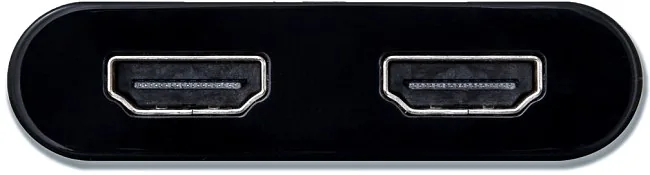 i-tec C31DUAL4KHDMI USB-graafikaadapter 3840 x 2160 pikslit Must