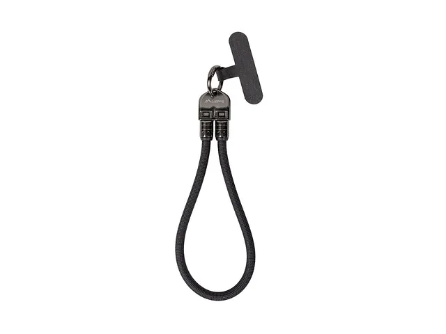 Lanberg USB-C M/M Lanyard/Keychain Cable, 0.3 m, 240 W, CA-CMCM-10LN-0003-BK