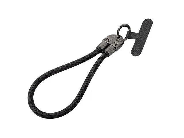 Lanberg USB-C M/M Lanyard/Keychain Cable, 0.3 m, 240 W, CA-CMCM-10LN-0003-BK