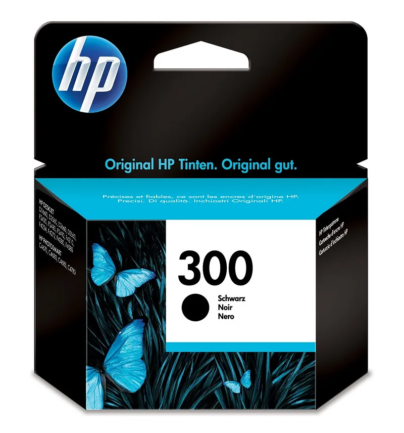HP 300 Black Original Ink Cartridge tindikassett 1 tk Originaal Standard Yield