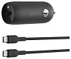 Belkin 30W USB-C, PD, PPS, czarna + kabel USB-C