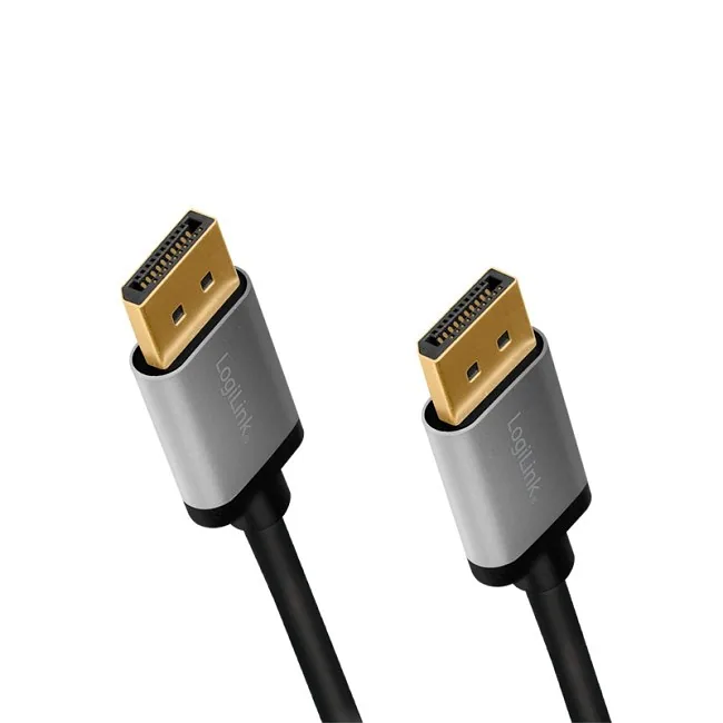 LogiLink DisplayPort 5.0m czarno-szary