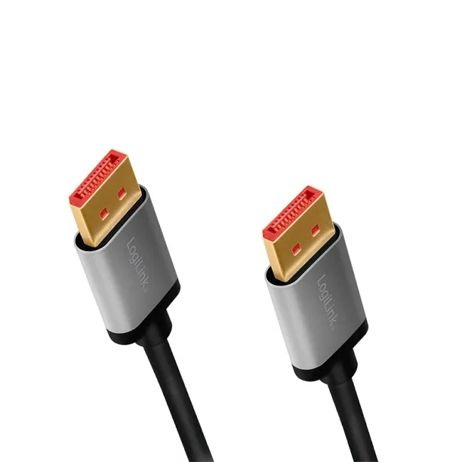 LogiLink DisplayPort 1.4 M/M 3.0m czarno-szary