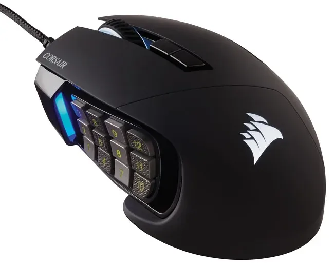 Corsair Scimitar Elite RGB18000 DPI Black