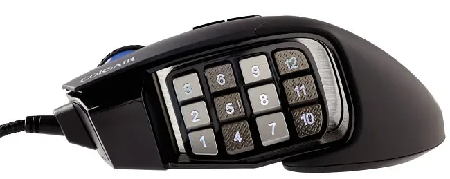 Corsair Scimitar Elite RGB18000 DPI Black