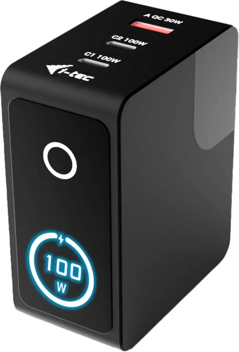 i-tec 100W USB | 2x USB-C | 1x USB-A | LCD | 150 cm