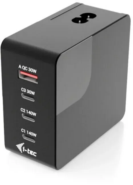 i-tec 140W USB | 3x USB-C | 1x USB-A | LCD | 150 cm