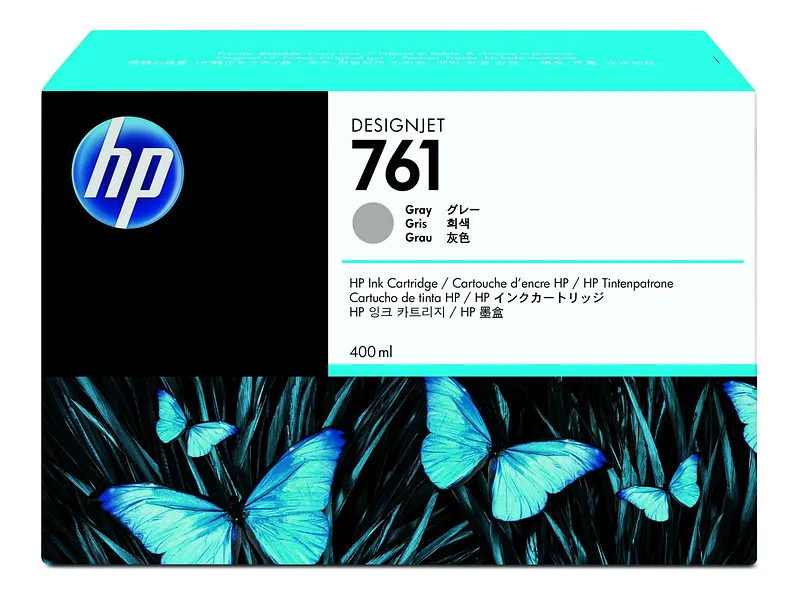 HP 761 400-ml Gray DesignJet Ink Cartridge trükipea Termotindiprinter