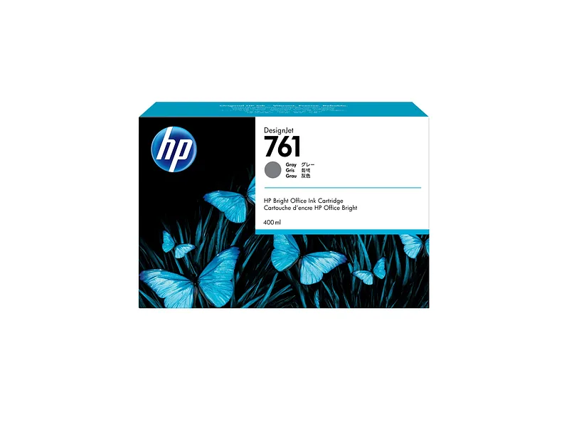 HP 761 400-ml Gray DesignJet Ink Cartridge trükipea Termotindiprinter