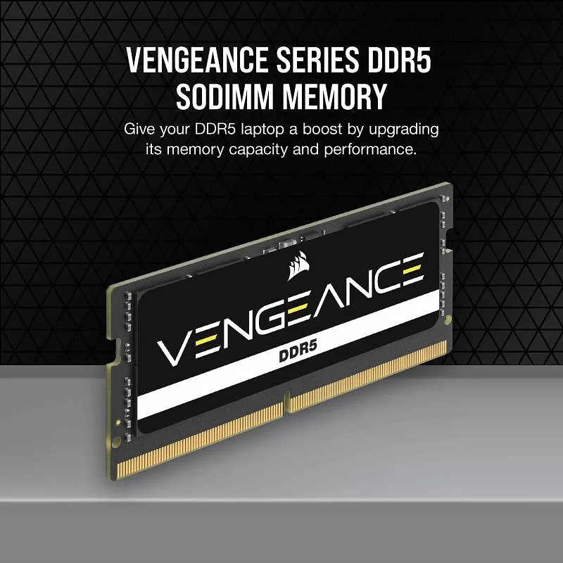 Corsair Vengeance DDR5 32GB 5600MHz SO-DIMM SODIMM (CMSX32GX5M1A5600C48)