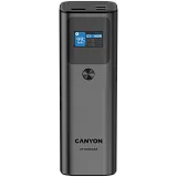 Canyon Powerbank PB-2010 TFT 27000 mAh 97.2Wh PD140W QC 3.0 szary