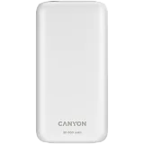 Canyon Powerbank PB-301 LED 30000 mAh PD 20W QC 3.0 biały