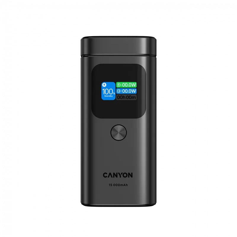 Canyon OnPower 150 15000 mAh Aluminium Qi2 magnetyczny grafitowy