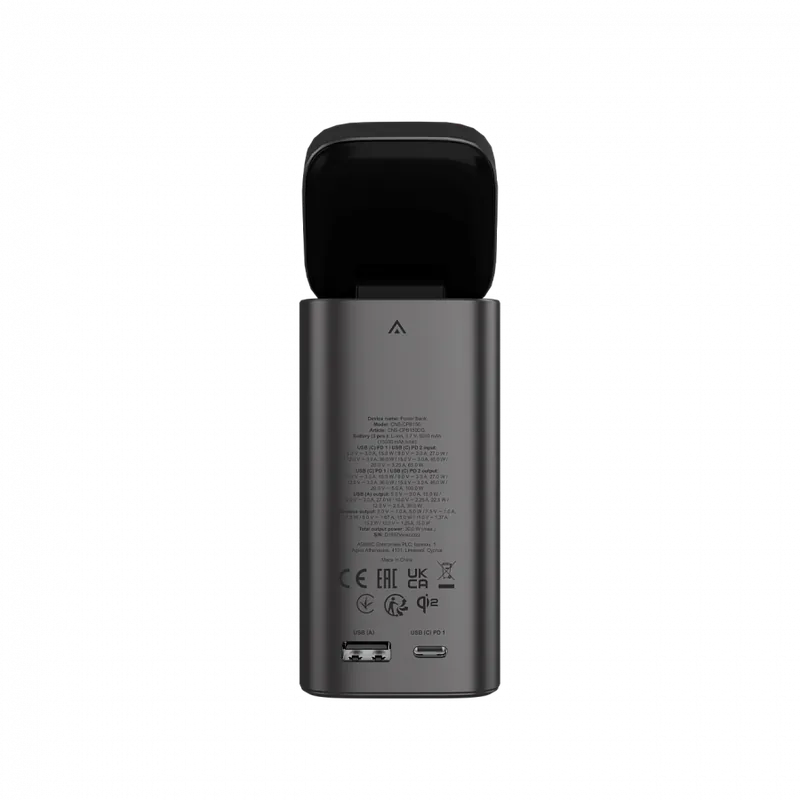 Canyon OnPower 150 15000 mAh Aluminium Qi2 magnetyczny grafitowy