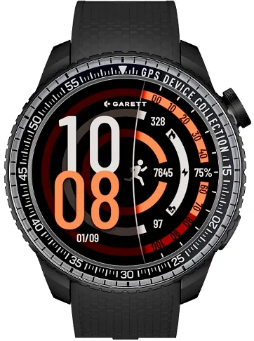 Garett Compass GPS Smartwatch black