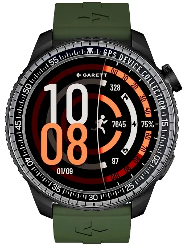 Garett Compass GPS Smartwatch black