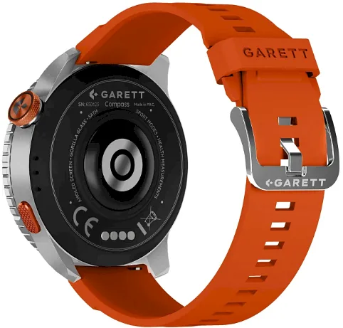 Garett Compass GPS Smartwatch silver