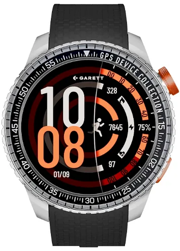 Garett Compass GPS Smartwatch silver
