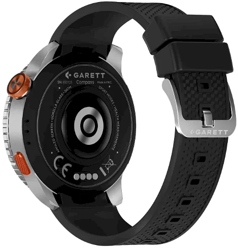 Garett Compass GPS Smartwatch silver